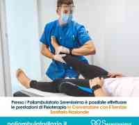 Fisioterapia convenzionata Poliambulatorio Serenissima