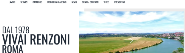 Online il nuovissimo portale di Rivergarden: il miglior Vivaio di Roma Nord