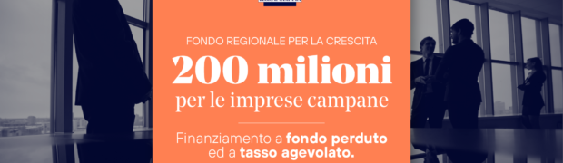 Regione Campania lancia fondo per le piccole imprese