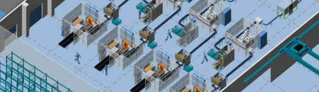 Promozione per le aziende start-up coinvolte nella progettazione impiantistica e layout di fabbrica