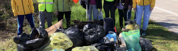 Rimossi molti kg di rifiuti sulla Pordenone-Oderzo
