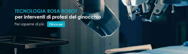 Intervento di protesi del ginocchio ROSA Robot Poliambulatori Lazio Korian