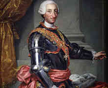 Carlo di Borbone e Maria Amalia di Sassonia, i sovrani di Napoli