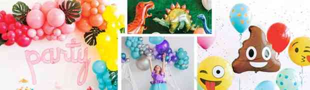 I palloncini colorati ci collegano sempre ad un’idea di festa.