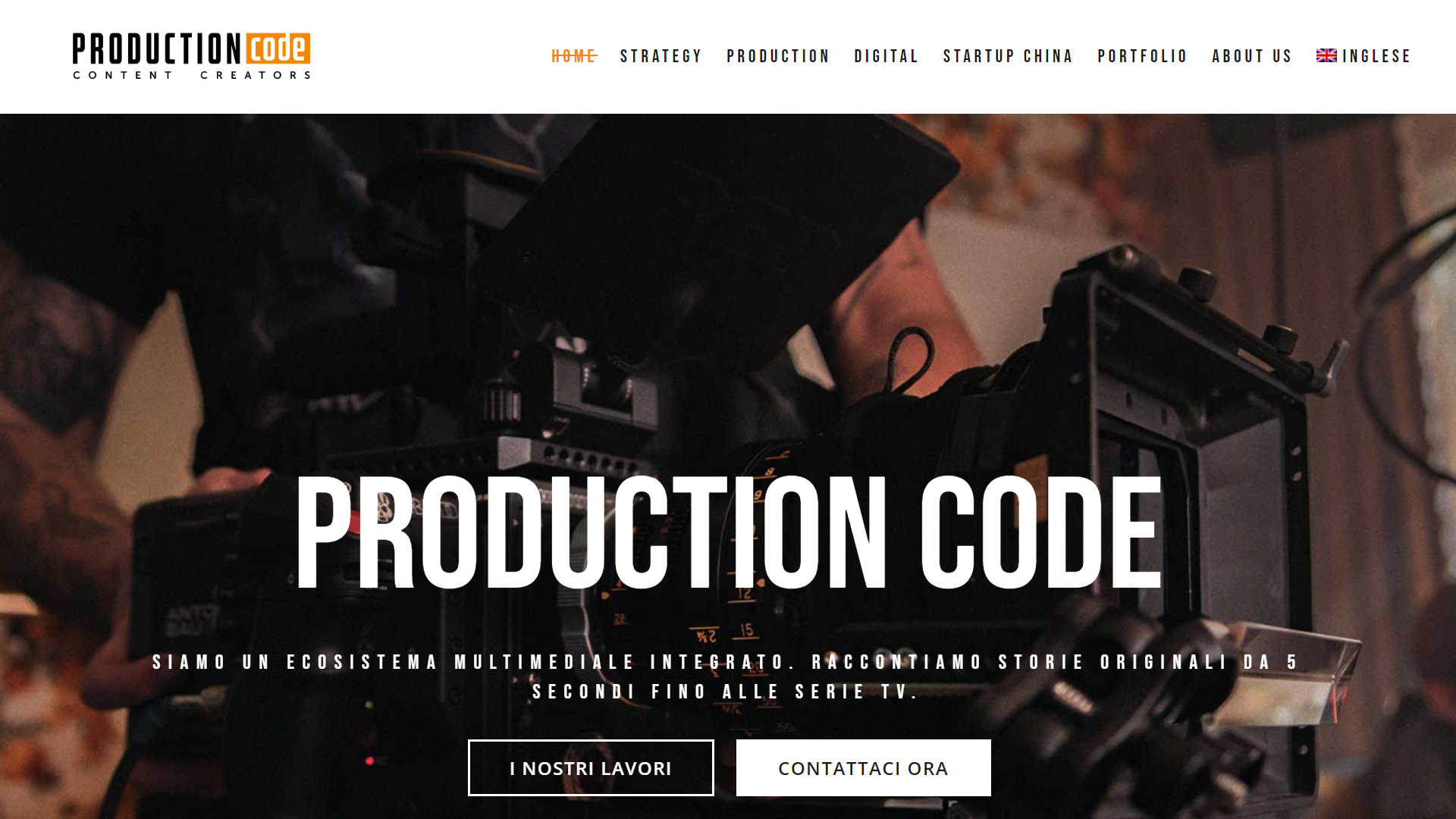 Uomo con telecamera: production code