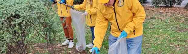 Il Falcone Borsellino pulito dai Volontari di Scientology