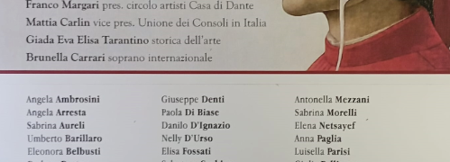Presentati gli artisti in esposizione a Firenze alla Casa di Dante