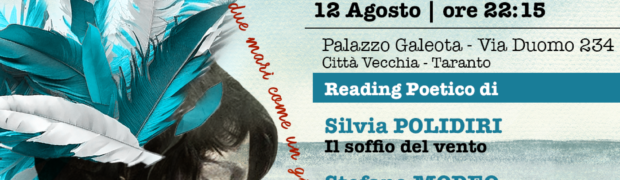 Festival di Poesia e Letteratura del Mediterraneo: appuntamento al 12 agosto