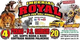 Porto San Giorgio: summer tour 2023 del famoso Imperial Royal Circus, tra i  più grandi d’Italia