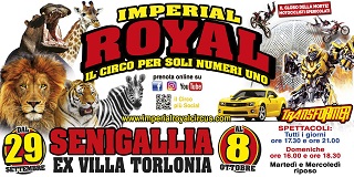 A Senigallia il famoso Imperial Royal Circus tra i più grandi d’Italia