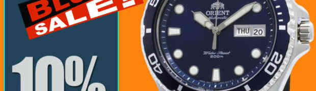 Luxury at Depth: Men's Orient Ray II FAA02008D9 Automatic Blue Dial 200M Watch