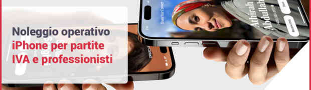 Noleggio operativo per partite IVA: iPhone 14 Pro Max