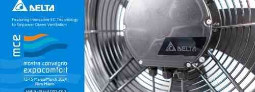 Delta rivoluziona l'industria HVAC con la sua nuova tecnologia EC al MCE