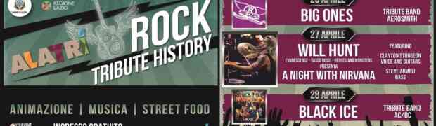 Alatri Rock con il Tribute History