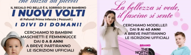 Nuovo casting di Mondo Eventi Campania, a Pozzuoli il 26 maggio